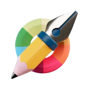 3d rendering of ui icon