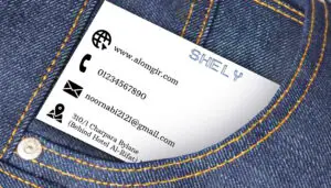 garments card design